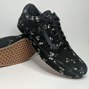 Vans Old Skool Midnight Floral Flowers